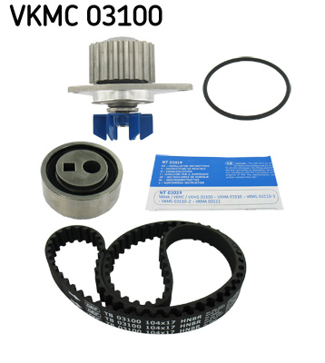 SKF Vezérműszíjkészlet vízpumpával VKMC03100_SKF